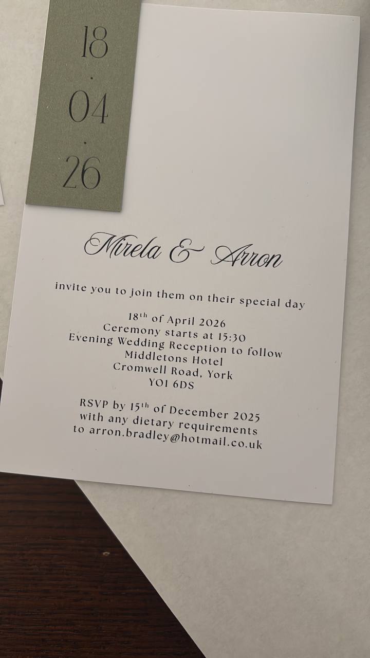 Event calligraphy